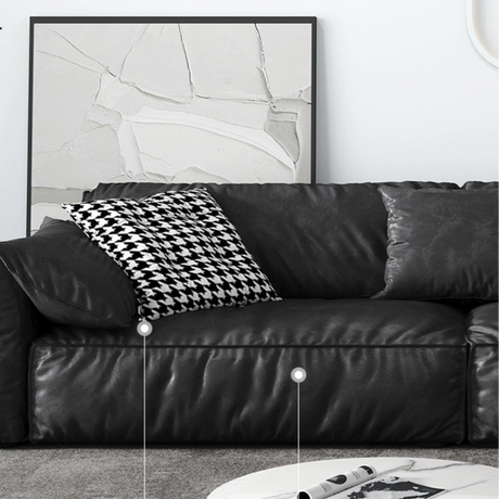 LATE AUTUMN Black Scandinavian Sofa with Modern Design from LATE AUTUMN