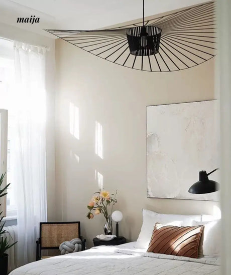 Replica Straw Hat Chandelier from maija