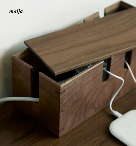 KIMACHI Wooden Cable Management Box from KIMACHI