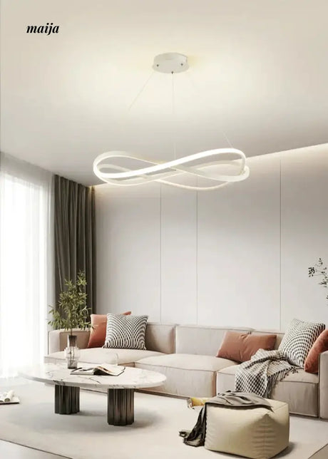 GVG Modern Intertwining Ring Ceiling Lamp from GVG