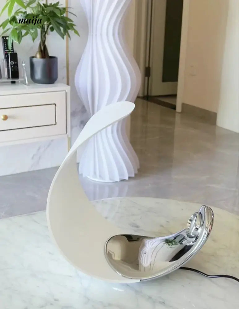 Lunar Curve Table Lamp from maija