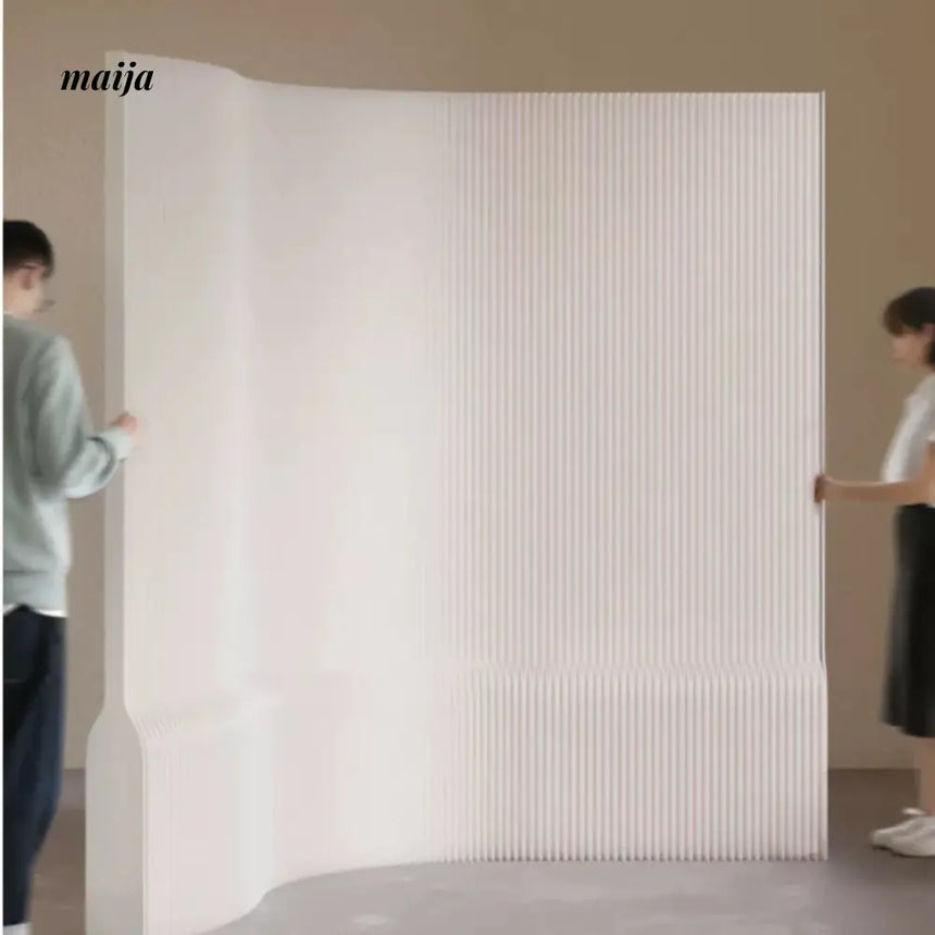 SHIBA Paper Flexible Partition Wall with Curve Ledge