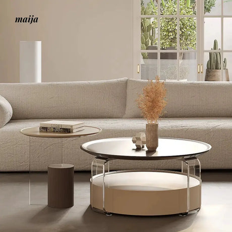 TIDELEADER Spoleto Acrylic Coffee Table from TIDELEADER