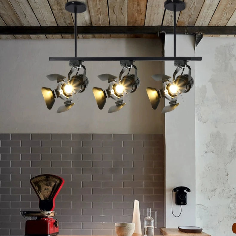 MODENG Spotlight Industrial Retro Ceiling Bar Light from MODENG