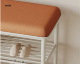 Shayla Cream Shoe Rack from Yeter