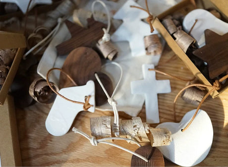 MUMO Alice Walnut Christmas Ornaments from MUMO
