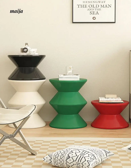 Dennis Hourglass Stool from maija