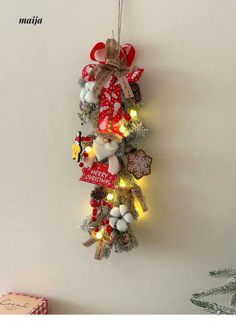 MELONGIRL Christmas Wreath Door Hanging from MELONGIRL