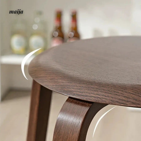 MIKA Modern Solid Wood Backrest Chair from MIKA