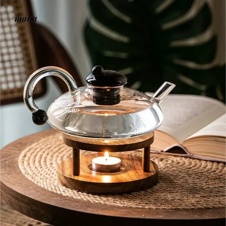 Wooden Candle Heating Stove from KIMACHI