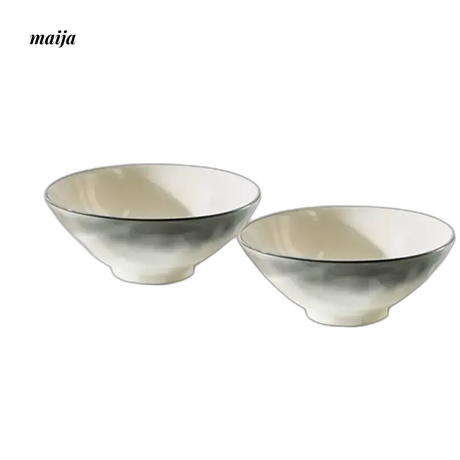 MOSE Ink-Color Ceramic Noodle Bowl from MOSE
