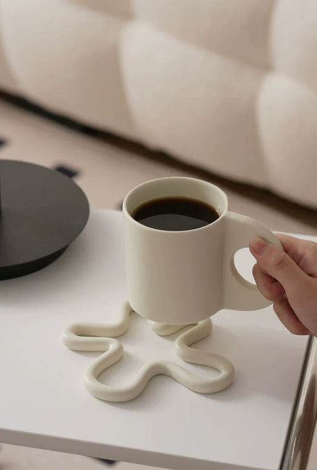 LENYVASEN Ophelia Geometric Ceramic Coaster from LENYVASEN