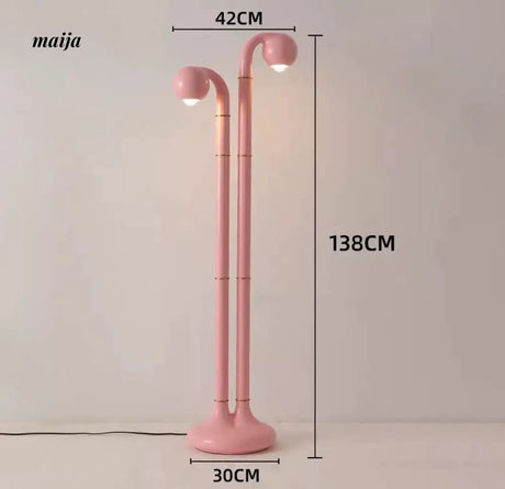 Pink Snowdrop Lamp from maija