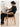 MIKA Japanese Style Rattan Dining Chair from MIKA
