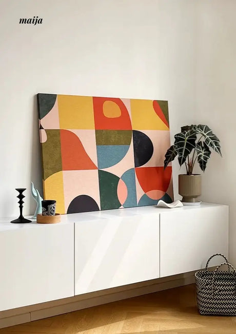 COLOURHUNTER Geometric Color Block Decorative Painting from maija
