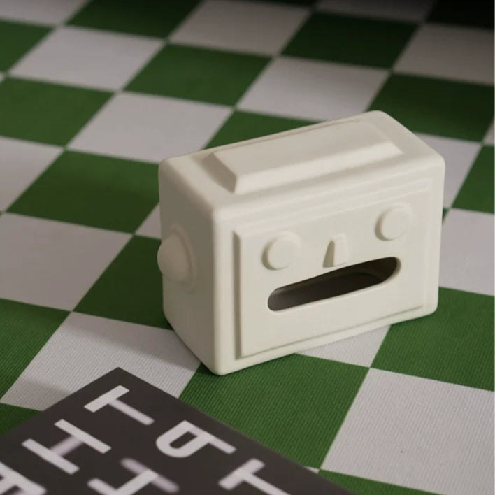 LENYVASEN Nova Robot-Themed Ceramic Storage Box from LENYVASEN
