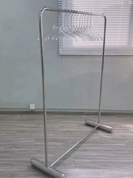 SM Finn Silver Clothing Hanger Stand from SM