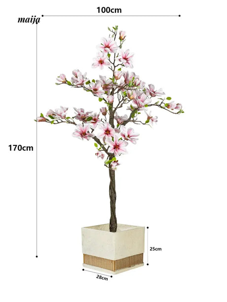Artificial Super Tall Apricot Plant from maija