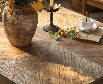 Asuka Solid Wood Coffee Table from Miaozun