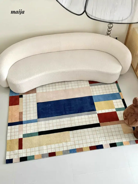 TIPTOE Party Plaid Rug from TIPTOE