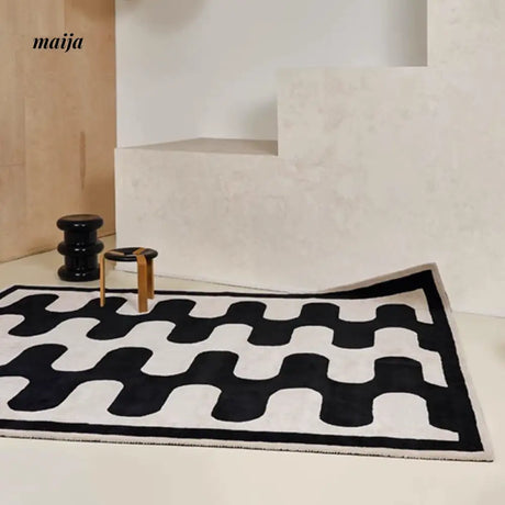 TIPTOE Blues Muse Rug from TIPTOE
