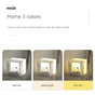 YUNLU Square Storage Lamp Side Table from YUNLU