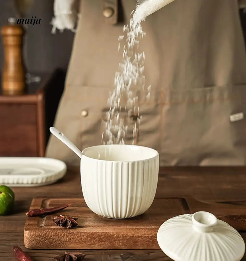 Ceramic Seasoning Jar Set from maija
