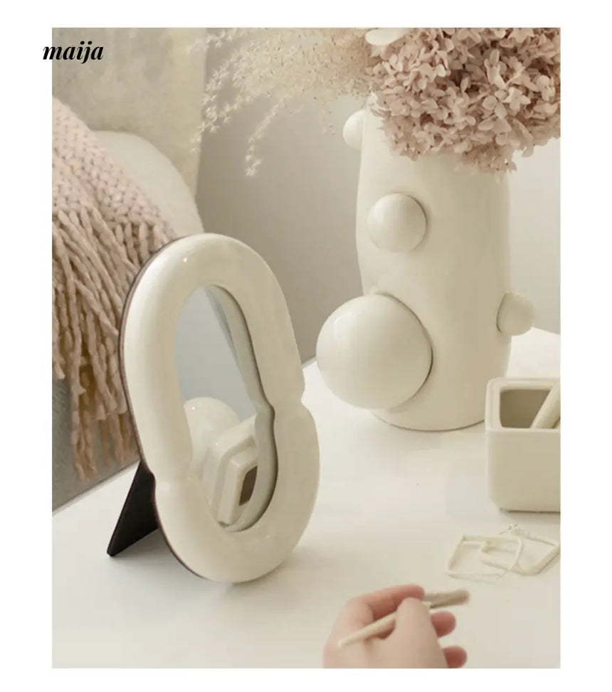 Eggshell Dressing Table Mirror from maija