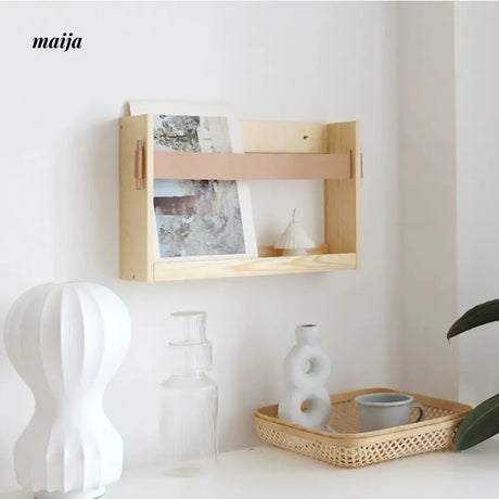 WULIHOME Magazine Storage Rack with Partition from WULIHOME