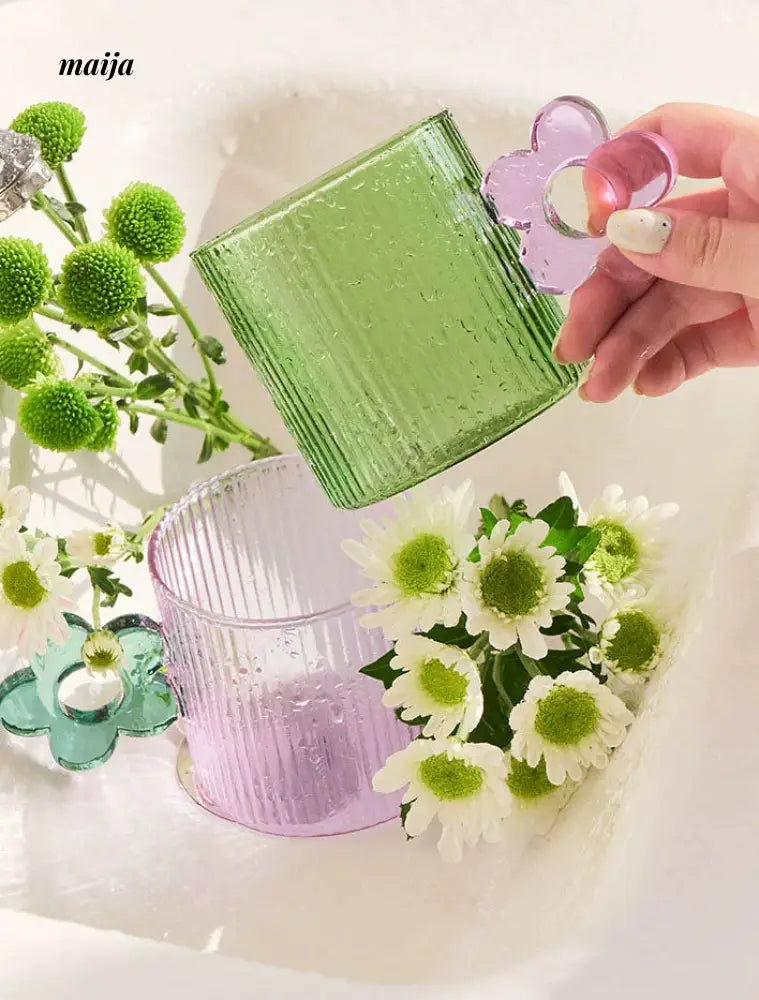 SOREMO Transparent Flower Mug from maija