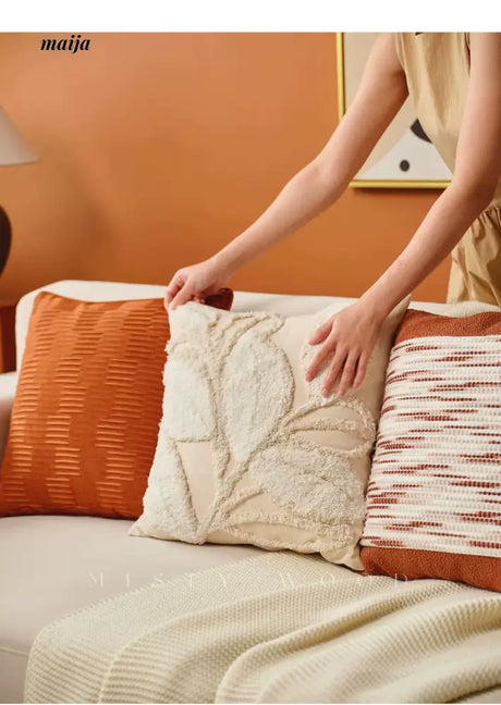 MISTYWOOD Advanced Orange Sofa Pillow from MISTYWOOD