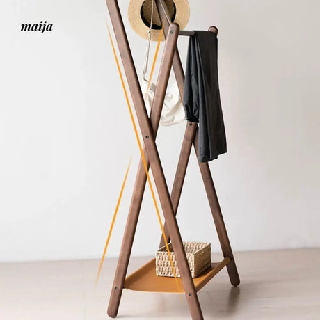 Alvarado Solid Wood Clothing Rack from maija