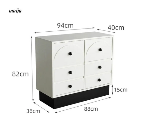 LIVINGPLUS Light Luxury Drawer Sideboard from MOSE