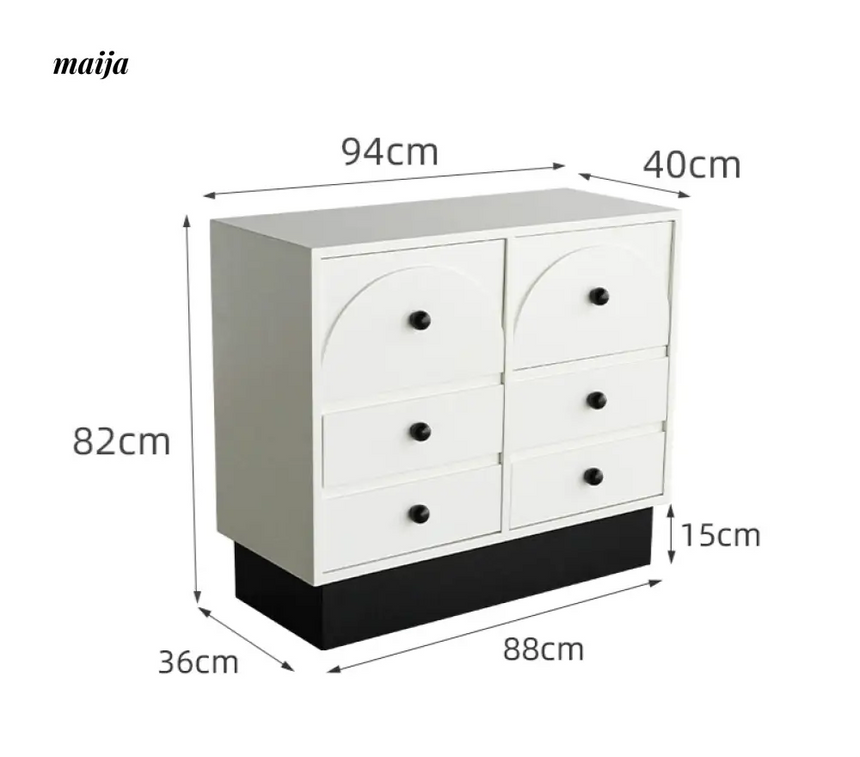 LIVINGPLUS Light Luxury Drawer Sideboard from MOSE