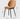 ABOUT WHITE Adalyn Minimalist Scandinavian Modern Coffee High Chair from ABOUT WHITE