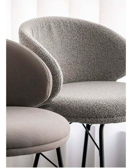 ABOUT WHITE Aisling Elegant High Stool Bar Chair from ABOUT WHITE