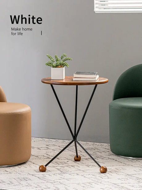 ABOUT WHITE Akira Elegant Cherry Light Luxury Coffee Table from ABOUT WHITE