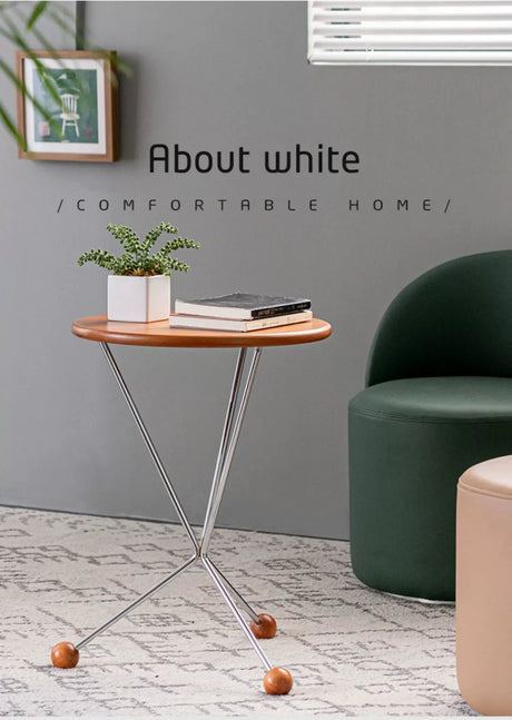 ABOUT WHITE Akira Elegant Cherry Light Luxury Coffee Table from ABOUT WHITE