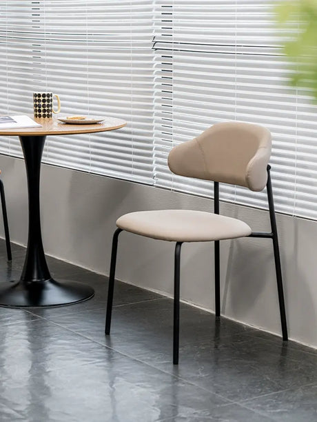 ABOUT WHITE Amaya Sleek Stackable Comfort Dining Chair from ABOUT WHITE