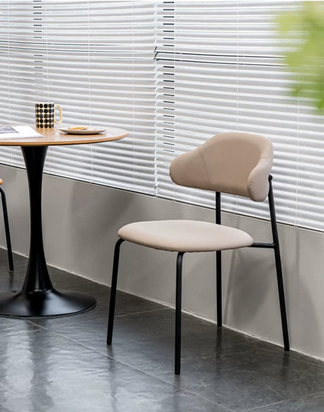 ABOUT WHITE Amaya Sleek Stackable Comfort Dining Chair from ABOUT WHITE