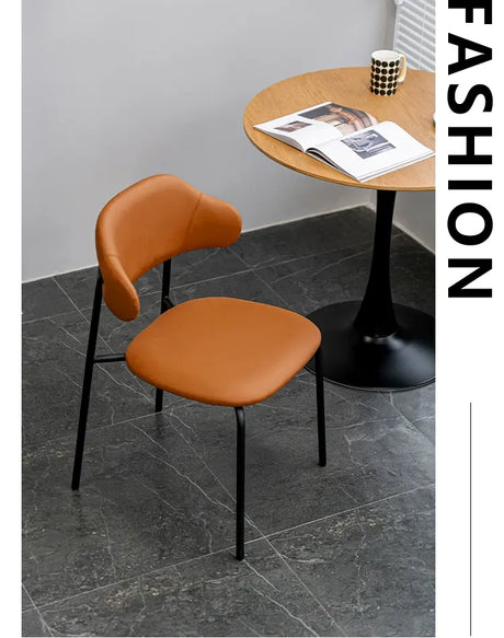 ABOUT WHITE Amaya Sleek Stackable Comfort Dining Chair from ABOUT WHITE