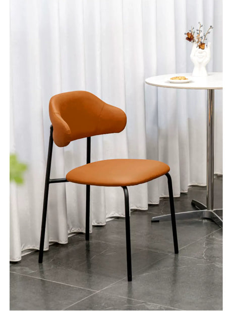 ABOUT WHITE Amaya Sleek Stackable Comfort Dining Chair from ABOUT WHITE
