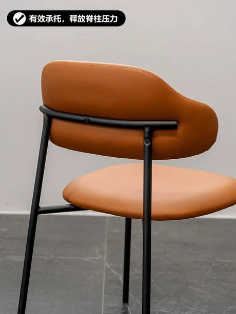 ABOUT WHITE Amaya Sleek Stackable Comfort Dining Chair from ABOUT WHITE