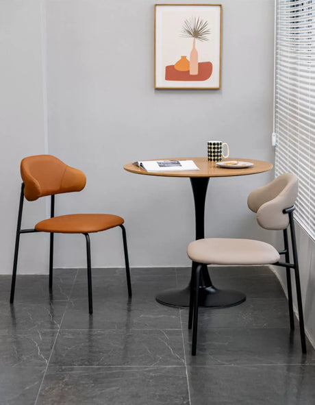 ABOUT WHITE Amaya Sleek Stackable Comfort Dining Chair from ABOUT WHITE