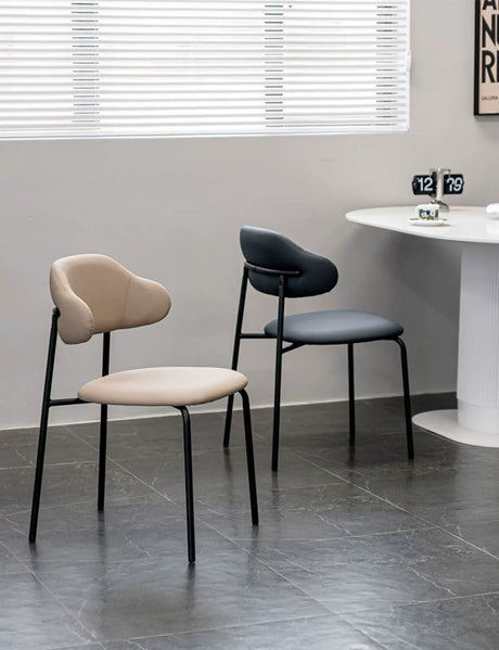 ABOUT WHITE Amaya Sleek Stackable Comfort Dining Chair from ABOUT WHITE