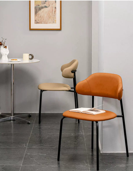 ABOUT WHITE Amaya Sleek Stackable Comfort Dining Chair from ABOUT WHITE