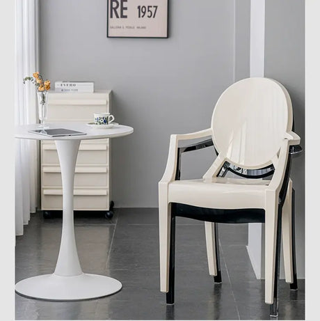 ABOUT WHITE Ambrosia Chic Translucent Dining Chair from ABOUT WHITE