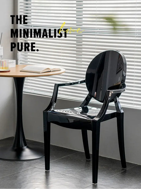 ABOUT WHITE Ambrosia Chic Translucent Dining Chair from ABOUT WHITE