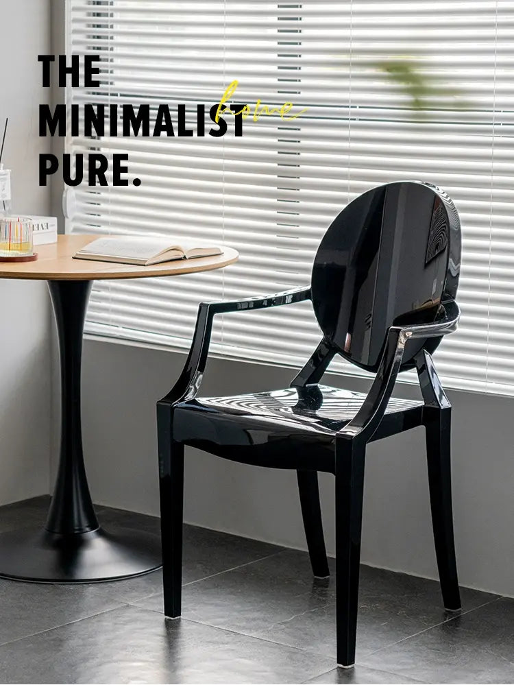 ABOUT WHITE Ambrosia Chic Translucent Dining Chair from ABOUT WHITE