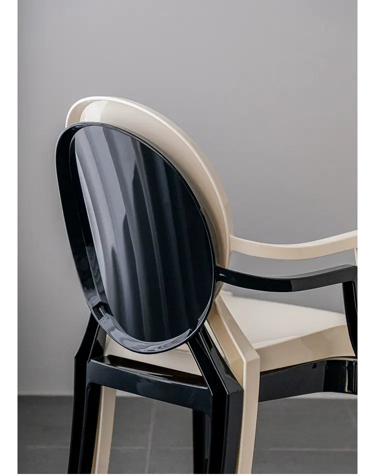 ABOUT WHITE Ambrosia Chic Translucent Dining Chair from ABOUT WHITE